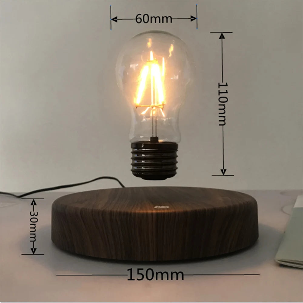 Levitating Light Bulb