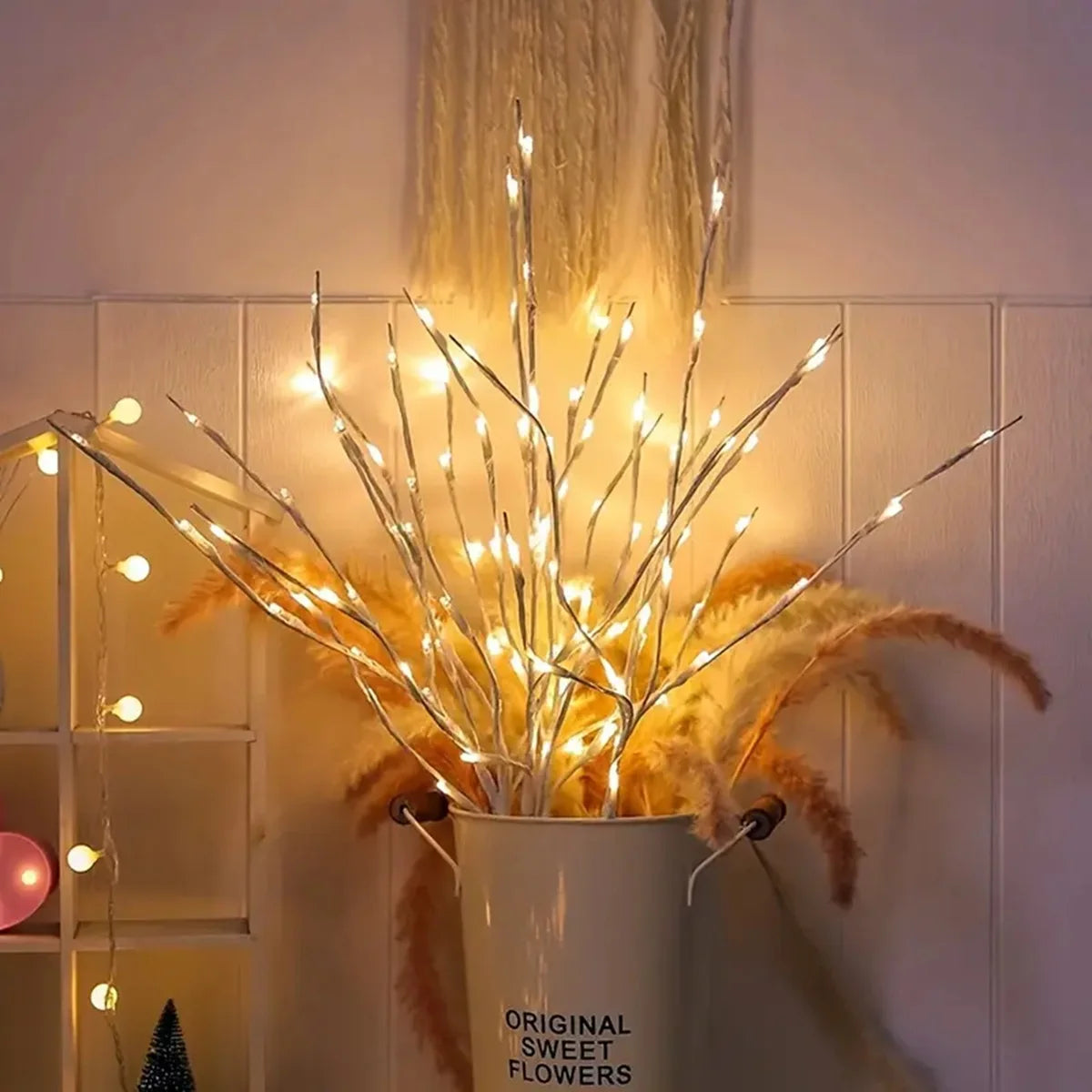 Fairy LED Birch Twig Lights