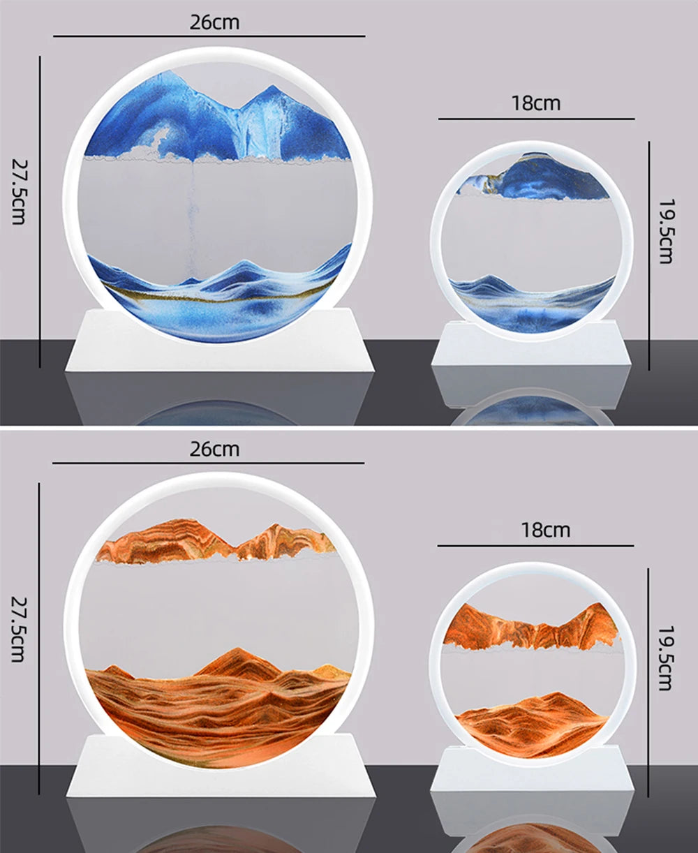 Dynamic Sand Glass
