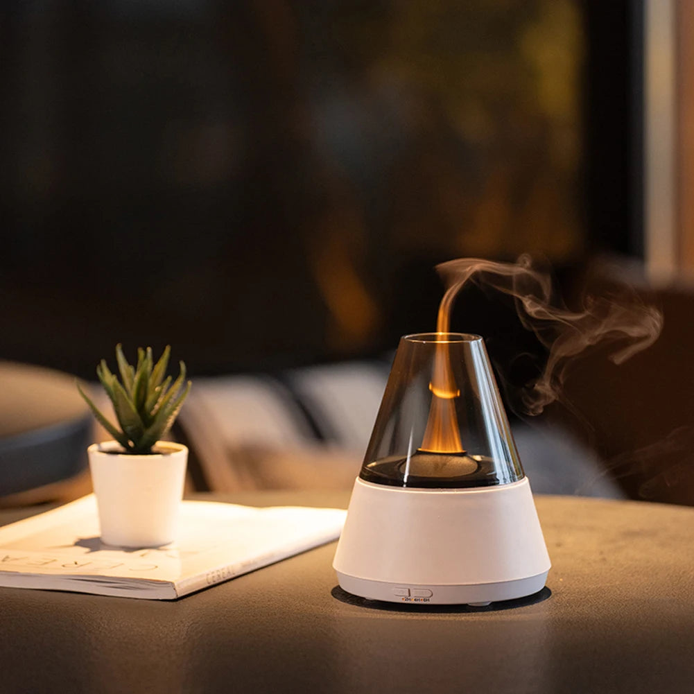 Flame & Water Light Aroma Diffuser
