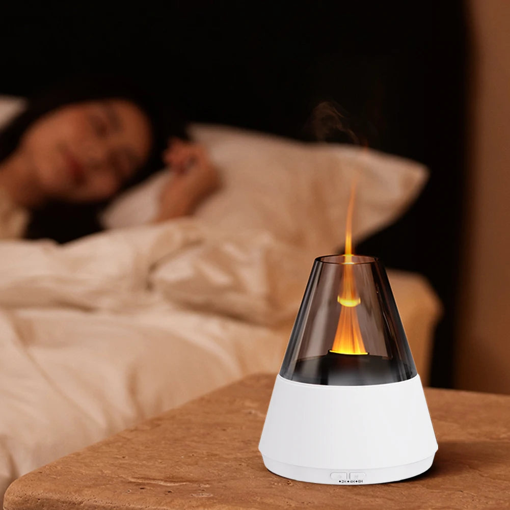 Flame & Water Light Aroma Diffuser