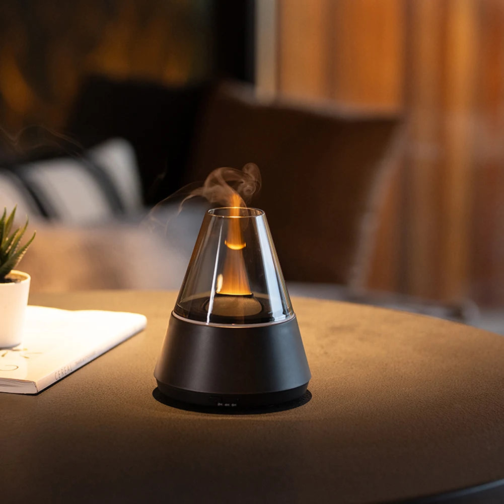 Flame & Water Light Aroma Diffuser