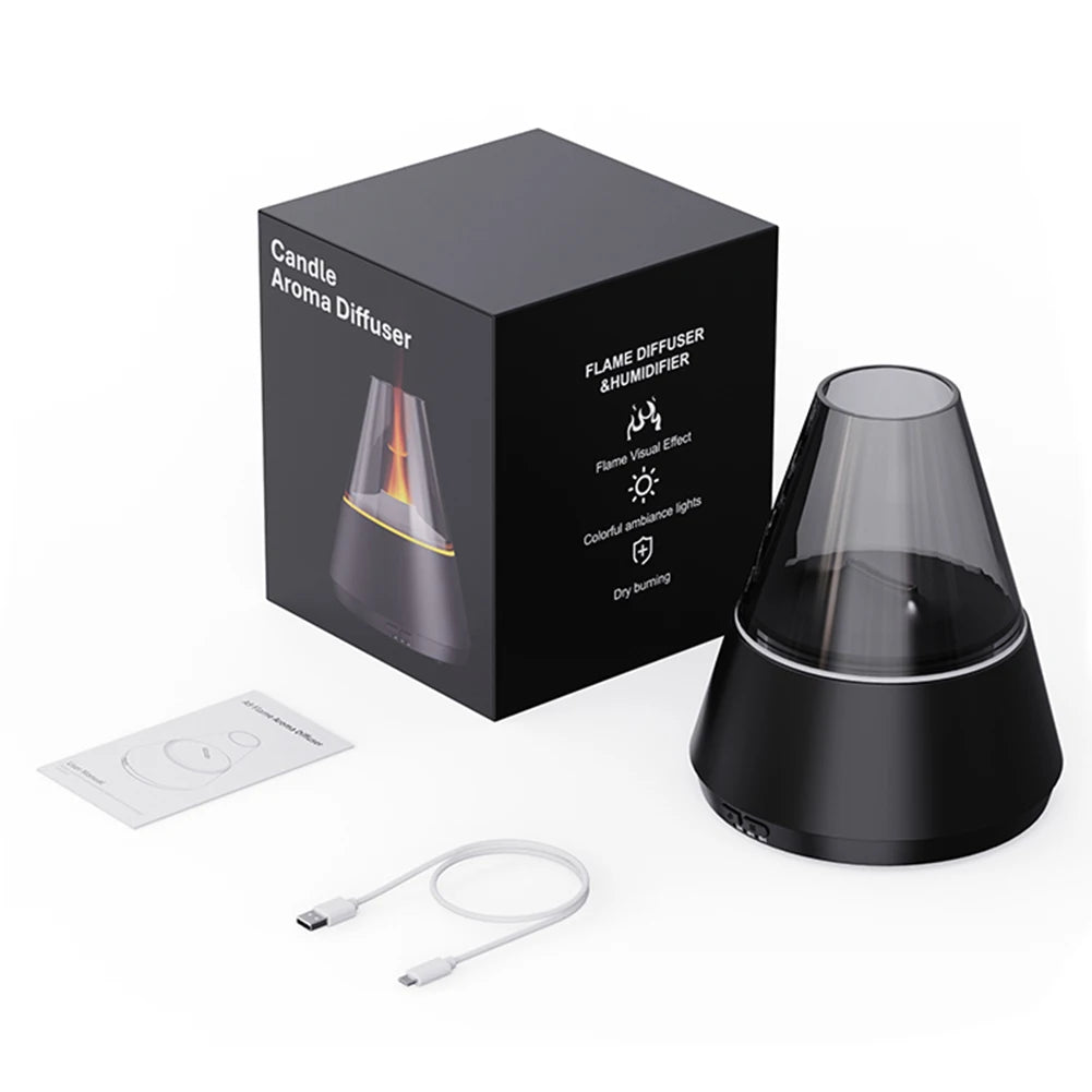 Flame & Water Light Aroma Diffuser