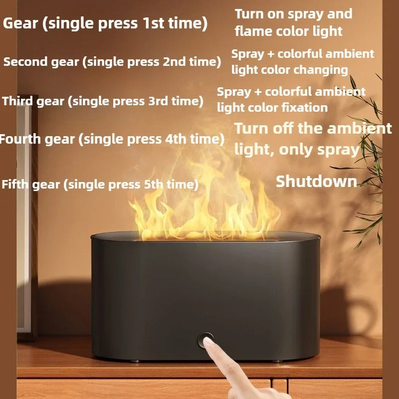 Flame-like Aromatherapy Diffuser