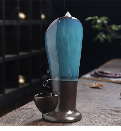 Ceramic Waterfall Incense Cascade
