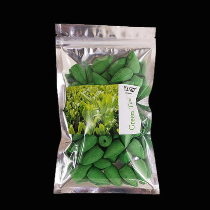 Natural Backflow Incense Cones – 50 pcs