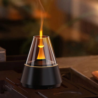 Flame & Water Light Aroma Diffuser