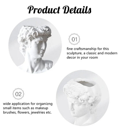 David Sculpture – Decorative Vase