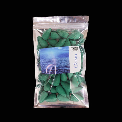 Natural Backflow Incense Cones – 50 pcs
