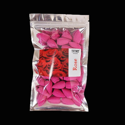 Natural Backflow Incense Cones – 50 pcs