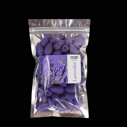 Natural Backflow Incense Cones – 50 pcs